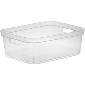 Sterilite BIN Storage Clear Short 13248608