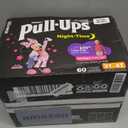 Pull-Ups Girls' Nighttime Potty Training Pants, Training Underwear, 3T-4T (32-40 lbs), 60 Ct