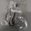 Hanging Car Ornament Natural Gemstone Healing Crystals Ornaments Moon and Star, Rearview Mirror Decoration Home Decor (Citrine+Rose Quartz)