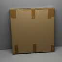 zoinart White Textured Canvas Wall Art, Hand Painted 3D Oil Painting on Canvas, 24 x 24Inches Abstract Texture Artwork White Wall Decor