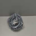 10ft Washing Machine Drain Hose, Universal Drain Hose Extension Kit for Washer, Dishwasher, Flexible Discharge Hose for LG/GE/Samsung, Fit up to 1-1/2 Inch Drain Outlets (10)