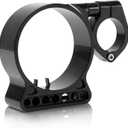 39MM Motorcycle Speedometer Side Mount Relocation Bracket, Odometer Instrument Handlebar Mounting Bracket Clamp Adjustable Compatible with Harley Sportster Iron 883 1200