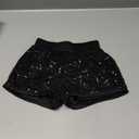 Girls Sequin Shorts High Waist Sparkly Rave Loose A Line Hot Pants (8-9 Years)