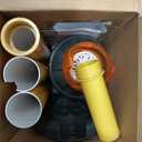 Tiki Torch Bubbler - Valentine's Bubble Machine with Lights and Music, Bubble Blower and Wand, Rechargeable Outdoor Toy for Kids Teens Birthday Party, 4 Feet Tall, Includes 4oz Bubble Solution