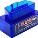 ELM327 OBDII Car Auto Diagnostic Scanner, Professional Wireless Bluetooth Scan Tool Failure Detector, OBD2 Engine Fault Code Reader for Android Windows, Car Accessories (1 PCS)