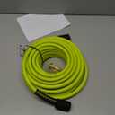 M MINGLE Pressure Washer Hose 50 FT x 1/4", Kink Resistant Power Washer Hose with M22-14 Male Thread to Plug, Compatible with Karcher K2 K3 K4 K5 K6 K7, 3600PSI