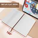 Christian Notebook Gifts for Women Men,Religious Bible Verse Notebook,Faith Prayer Journal for Women Christian Easter Gifts School Supplies (A4 Cross Brown)