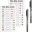 Chore Chart for Kids Multiple Kids, 2pcs to Do List Checklist Board (to Do List-2pcs)