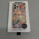 MOSNOVO Case for iPhone 12 & iPhone 12 Pro, [Buffertech 6.6ft Military-Grade Drop Protection] [Anti Peel Off Tech] Clear TPU Bumper Phone Case Cover Design - in The Garden