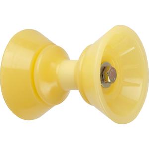 CE Smith - Bow Bell Roller Assembly - Durable Marine Tool - Yellow (3")