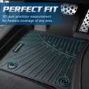 Floor Mats & Cargo Liner Compatible with Honda Accord 2008-2012(Only Sedan) LX/SE/EX,All Weather Protection TPE, Anti-Slip Floor Mats & Trunk Mat Fit for Accord 2008 2009 2010 2011 2012 Accessories