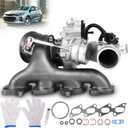 TOPAZ 667-203 Complete Turbo Turbocharger with Gasket Kit Compatible with Chevy Chevrolet Cruze 2011-2015 Sonic 2012-2020 Trax 2013-2021 Buick Encore 2013-2021 1.4L 55565353