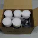 Halloween Decorations Mirror Surface Candles with Remote Timer, Battery Operated 6pcs Real Wax LED Votive Candle Realistic Flickering for Halloween Decor Lantern 2" H 4.5 Black