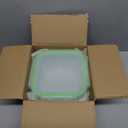 4 Pack Sandwich Containers, 40oz Stainless Steel Sandwich Box with Airtight Lids, Reusable Metal Meal Prep Lunch Boxes, BPA-Free, Dishwasher Safe, Large Capacity Food Storage Containers (Green)