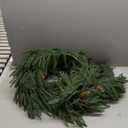 SHareconn 8.9 Ft Christmas Norfolk Pine Garlands for Mantle Realistic,Real Touch Artificial Greenery Garland for Table,Wall,Stairs Railing,Indoor,Outdoor Holiday Decor Xmas Decorations,Green,8.9FT