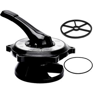 SPX0710XBA17 for Hayward Multiport Valve with Gasket and O-Ring, Key Cover and Handle Assembly Replacement for Hayward Multiport and Sand Filter