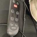 Shiatsu Neck and Back Massager with Heat - 3D Kneading & Vibration Full-Back Massage Cushion to Ease Muscle Stiffness, Adjustable Intensity & Height for Office Chair, Home Use (Grey)