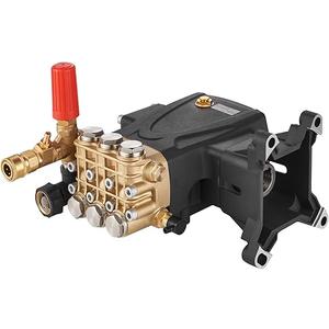 VEVOR Triplex Plunger Pressure Washer Pump Assembly, 1-inch Shaft, Horizontal Orientation, 4400 PSI & 4 GPM, Ideal for Effective Cleaning, Compatible with Simpson MorFlex 40224, 40225, 40226