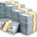Prop Money 1000Pcs Copy Money Movie Money Play Money Number Learning Education Toys for Girls Boys,Videos, Christmas, Birthday Parties, Weddings and Holiday