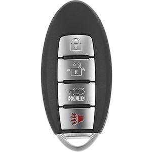 X AUTOHAUX 433MHz KR5S180144014 Replacement Smart Proximity Insert Keyless Entry Remote Key Fob for Nissan Altima Maxima 2013 2014 2015 4 Buttons 47Chip 7812D-S180014