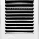 Com-Pak Electric Wall Heater with Built-in Thermostat (Model: CSC101W, Part: 67549), 3412 BTU, 120 Volt, 1000 Watt, White