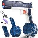 Electric Water Guns for Adults - Automatic Water Gun Powerful, Water Gun with 510cc High Capacity, Electric Squirt Gun, Blue