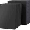 JINMING 12 Gift Boxes with Lids 11x8.5x1.5 Inches for Clothes, Black Gift Boxes, Apparel Boxes for Mother's Day, Father's Day and All Occasion