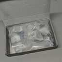 Amerdeco 10 Pack Matte Black Kitchen Cabinet Knobs Cabinet Hardware Single Hole Cabinet Pulls Dresser Knobs Square Drawer Knobs and Pulls for Bathroom Cabinets ZH0002