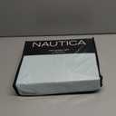 Nautica - Twin Size Sheet Set, Crisp & Tailored Cooling Sheets with a Smooth Cotton Percale Lightweight Feel - Bed Sheets with Matching Pillowcase & Fitted Sheet (Penny Pinstripe Green)