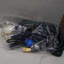 Flexi Hose Expandable Garden Hose with 8 Function Nozzle, 100FT - Lightweight Retractable Garden Hose, Water Hose - No-Kink Flexibility, 3/4 Inch Solid Brass Fittings and Double Latex Core