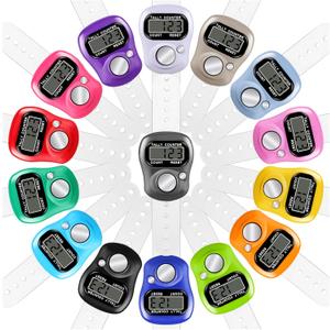 Electronic Finger Counter, Electronic Digital Display, Hand Tally Clicker Counter, Digital Handheld Tally Counter for Counting Numbers Knitting Coaching Golf Lap Fishing School Sports Event