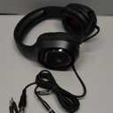 Rampage RM-K90 Wired Gaming Headset with Microphone  RGB Headphones with Mic, 50mm Drivers, Noise-Canceling for PC, PS4, PS5 & Laptop Gaming (Black)