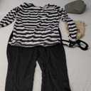 fun shack Kids Bank Robber Costume, Unisex-Kids Halloween Costume, Size X-Large, Polyester
