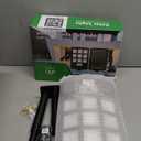 Sunwish Solar Street Light Outdoor, 6500K 5730LEDs Dusk to Dawn Solar Street Lights with Motion Sensor Remote Control, IP66 Waterproof Outdoor Flood Lights for Garden Yard Parking Lot (4 PACK)