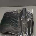 Deosk Car Trunk Organizer for SUV, Car Organizers and Storage with 6 Pocket, Car Accessories for Women/Men 50LWaterproof Polyester Trunk Organizer, Black (Medium)