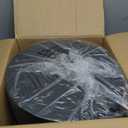 Umbrella Table with Hole, Umbrella Stand Table, Black