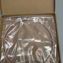 DE72-60196/De61-01603 Microwave Turntable Guide Roller Ring fits for GE Samsung DE92-90189V, DE92-90189S, MS14K6000AS, Me21h706mqs, MS11K3000AS, JVM1860SF001, JVM1851DM4BB, JVM1850, JVM1871