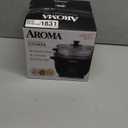 Aroma Housewares ARC-363-1NGB 3 Uncooked/6 Cups Cooked Rice Cooker, Steamer, Multicooker, 2-6 cups, Black