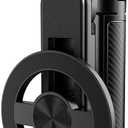 2026 4-in-1 Magnetic Selfie Stick with 360 Rotating Tripod and Wireless Remote for iPhone & Android Portable for Travel (Clamp)