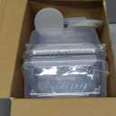 40 PCS Food Storage Containers with Lids Airtight (20 Containers & 20 Lids), Plastic Storage Meal Prep Container-Stackable 100% Leakproof & Microwave Organization and Storage Sets, Lunch Containers