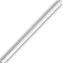 24 Inch Ceiling Fan Downrod Threaded, 1 Inch Outer Diameter Matte White Ceiling Fan Extension Rod (With Threads),Down Rods Compatible With Most Ceiling Fans,Easy Installation