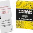 Lingo Mexican Street Food Playing Cards | Mexican Street Food Recipes & Tips Travel Flashcard Deck
