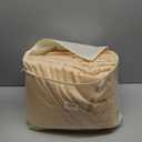 12 Panels 5x12ft Champagne Backdrop Curtains for Parties, Wrinkle Free Polyester Champagne Photo Backdrop Drapes 12 ft Long Back Drop Cloth for Wedding Birthday Photography Background Party