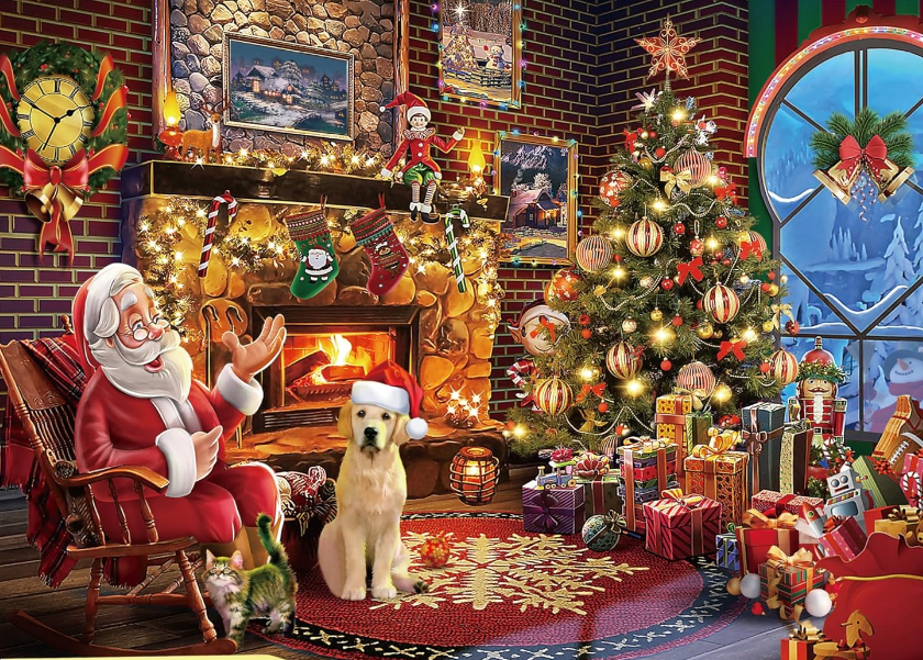 Puzzle Advent Calendar 2024 Adult Teen, 1008Pcs Jigsaw Puzzles Christmas Advent Calendar 2024 for Adult Women Men Teen Girls Boys Kids Advent Calendar Puzzle Gifts for 24 Days Countdown to Christmas