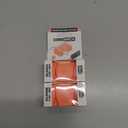 2 x CordBrick Steel Weighted Cord Holder Wrap Phone Accessory Stocking Stuffer for Men Adults College Students. Nightstand Desk Travel Organizer. Silicone. 2pk Coral