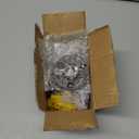 MUZIK 4 Pack Pipe Floating Shelf Bracket Heavy Duty, Black L Pipes Shelf Brackets Iron Shelving Brackets for Shelves - Vintage DIY Pipe Shelf (4*4 Inch)