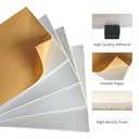 WELLCO 28pack 157 (4 mm) mil 36.1 sqft Car Sound Deadening Mat, Closed Cell Foam Automotive Sound Deadener, Sound Deading Material For Cars, 15.7"x 11.8" per pack