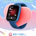 Smart Watch for Kids No Phone No APP Needed, 1.83" AMOLED Screen Fitness Tracker Watch with Pedometer, Kids Smart Watch with Heart Rate/Sleep Monitor, IP68 Waterproof for Boys Girls 5-12 (Blue)