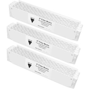 Upgrade BAYFTAHEXM2 Perfectfit 5 Media Filter Compatible with Trane 20"x 25"x 5" Merv 13 BAYFTAHEXM2 Expandable Replacement filters - 3 Packs