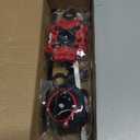 COCOFOX 2 Pack Burst Launchers, Right/Left-Spin Launcher, Gyro Launcher(Black+Red)